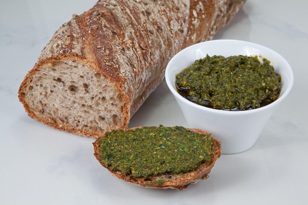 pesto, wild garlic basil pesto, wild garlic, basil, bread spread, cook, pesto, pesto, pesto, pesto, pesto